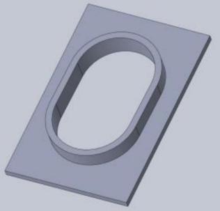Straight-and-arc fillet