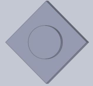 Solid circular lap